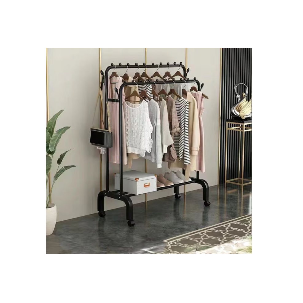 Suport pentru umerase si pantofi, AT PERFORMANCE®, 150 x 110 x 57 cm